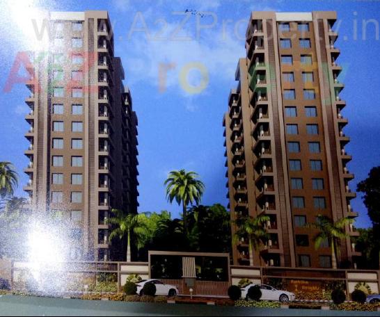 3D Elevation of real estate project Ambika Heights located at Vav, Surat, Gujarat