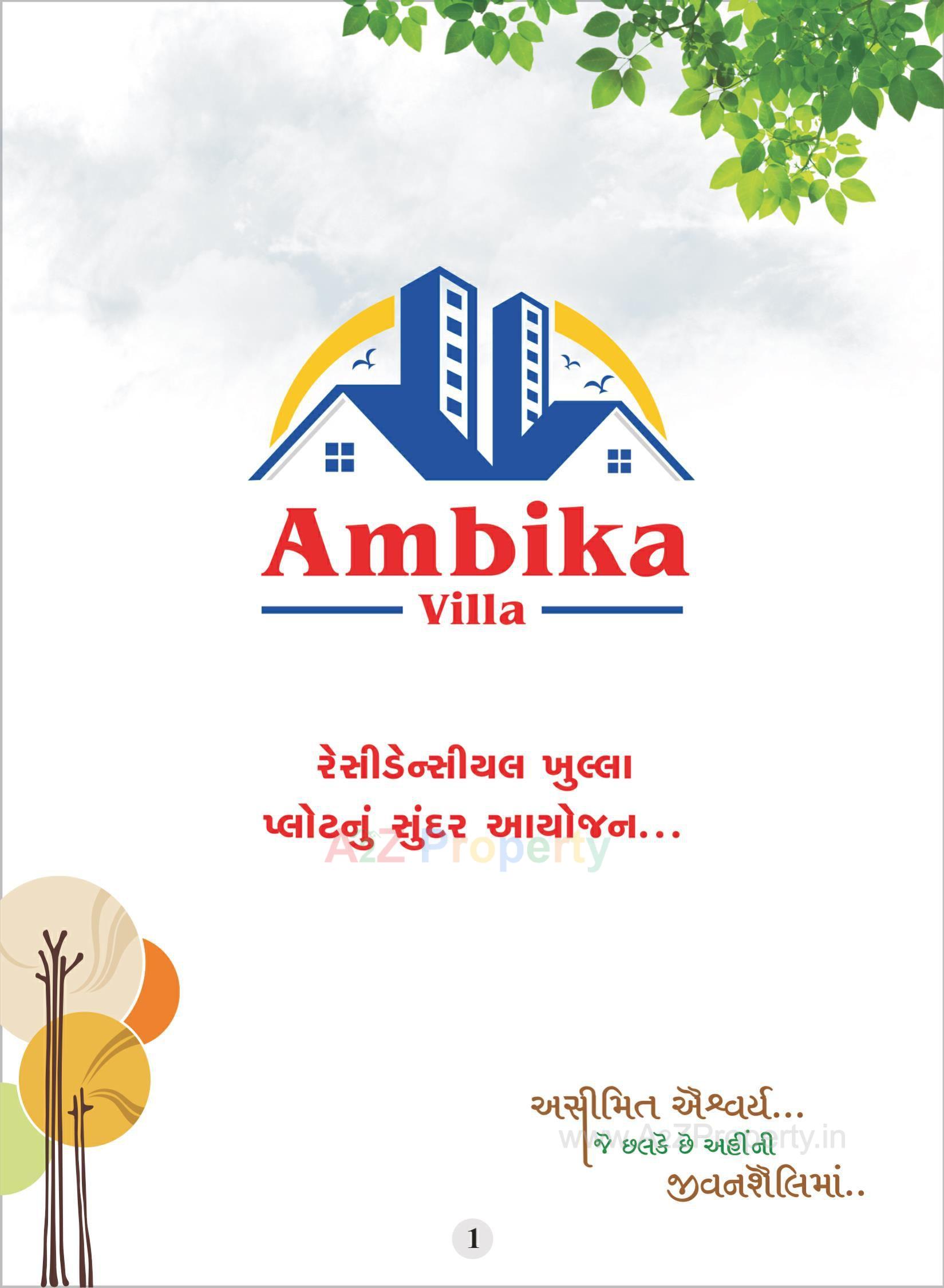  of real estate project Ambika Villa located at Bhestan, Surat, Gujarat