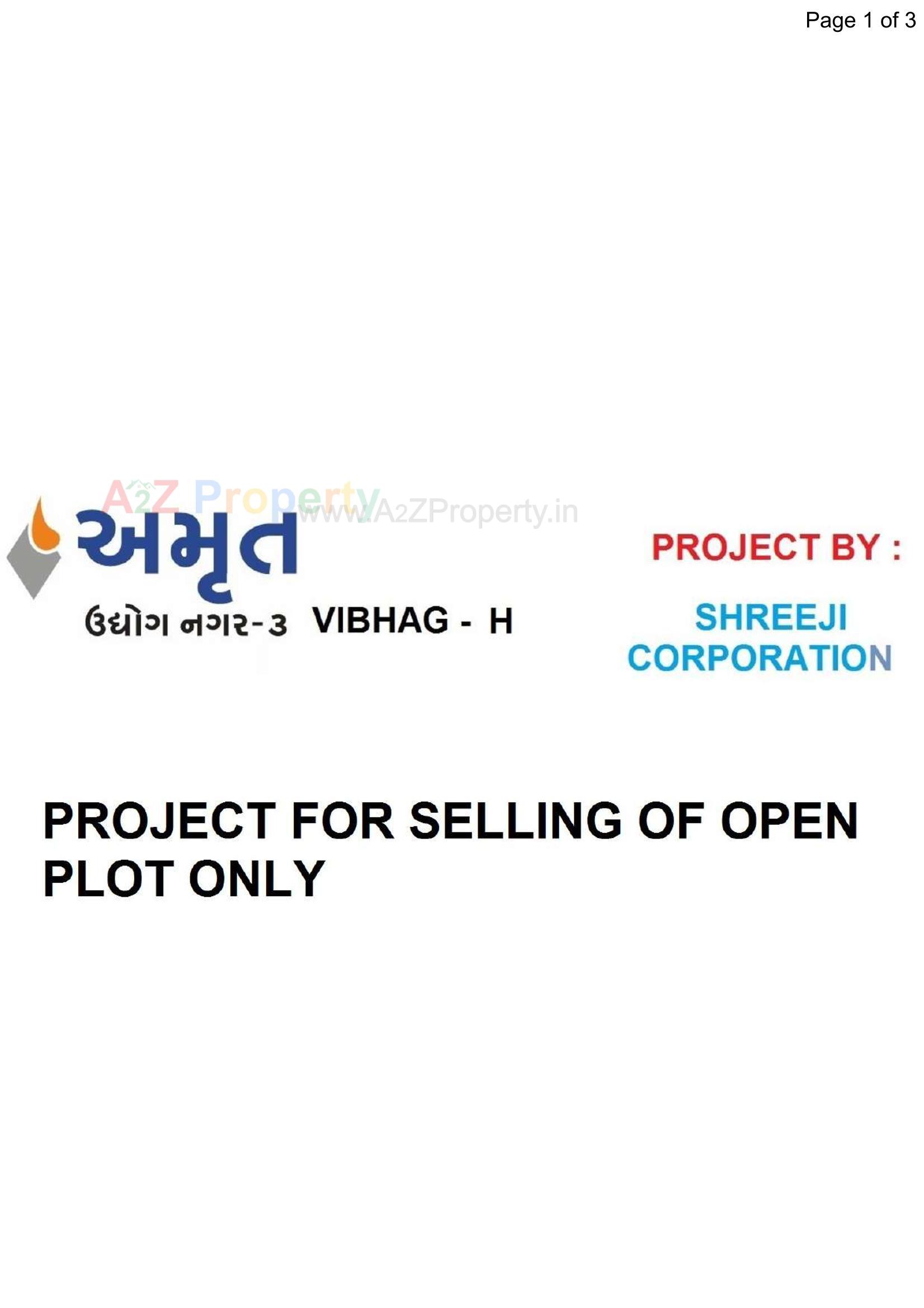  of real estate project Amrut Udhyog Nagar Vibhag located at Surat, Surat, Gujarat