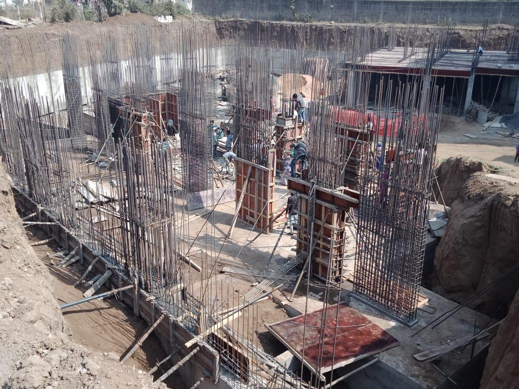 98233_const of real estate project Amrutam Heights located at Utran, Surat, Gujarat