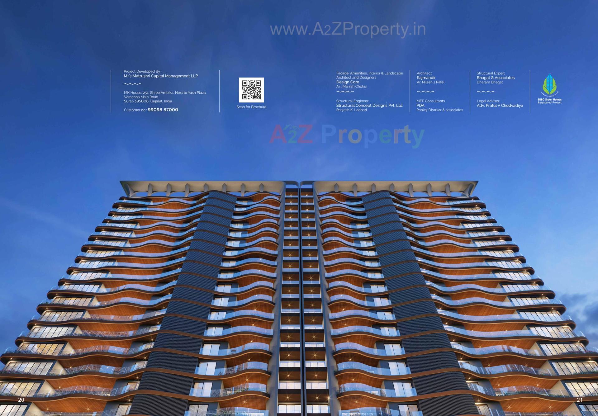  of real estate project Ananta Heights located at Mota, Surat, Gujarat