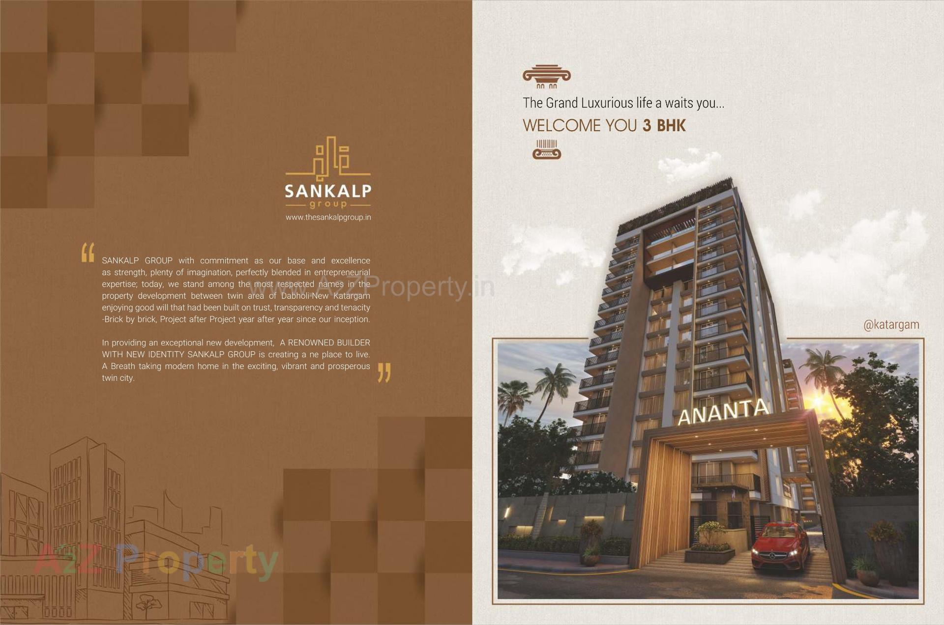  of real estate project Ananta located at Dabholi, Surat, Gujarat