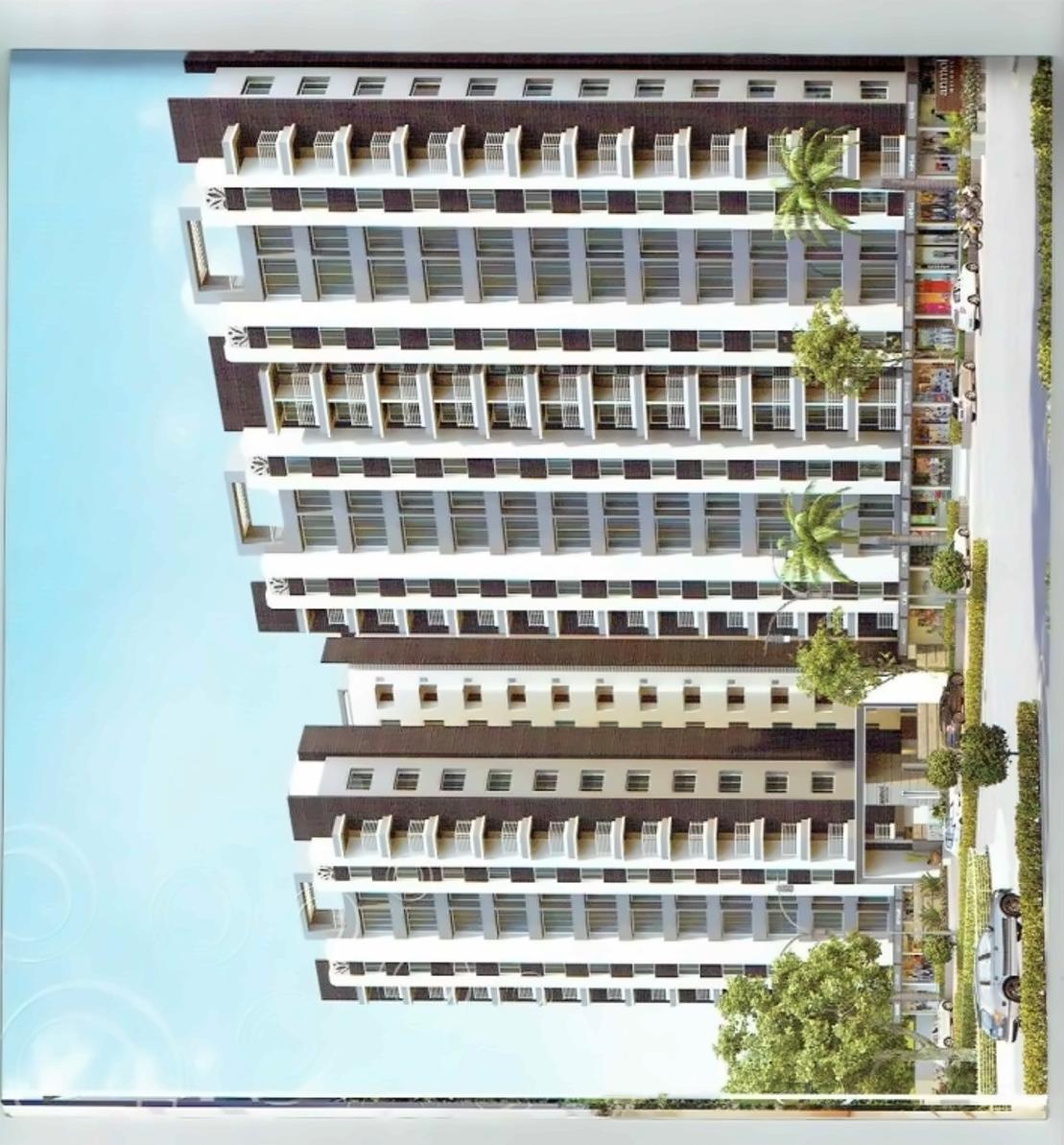 3D Elevation of real estate project Anmol Heights located at Utran, Surat, Gujarat