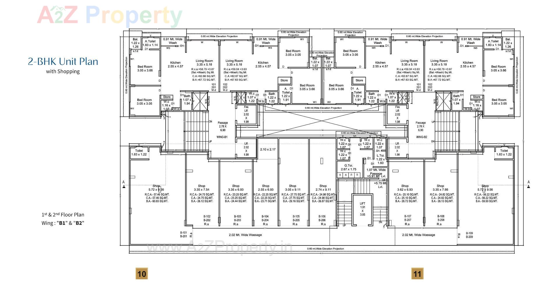 Layout of real estate project Antillia Skyline located at Variav, Surat, Gujarat