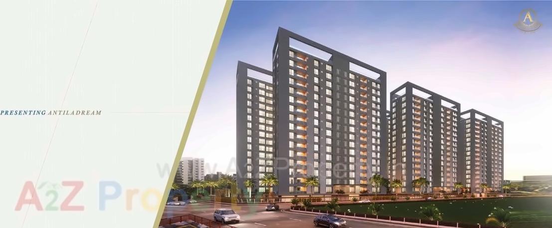 3D Elevation of real estate project Antlia Dream (block  A, B   G) located at Surat, Surat, Gujarat