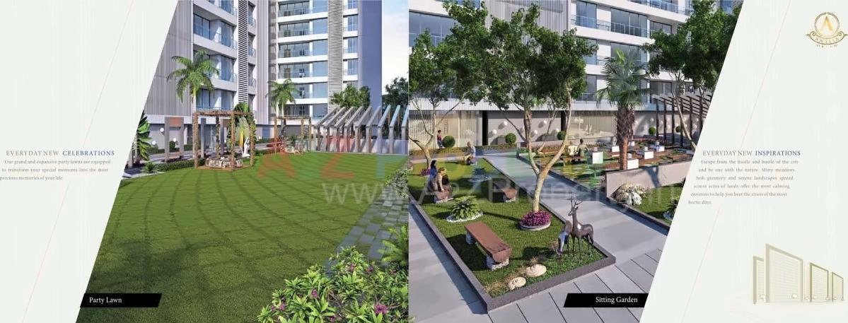 3D Elevation of real estate project Antlia Dream (block  A, B   G) located at Surat, Surat, Gujarat