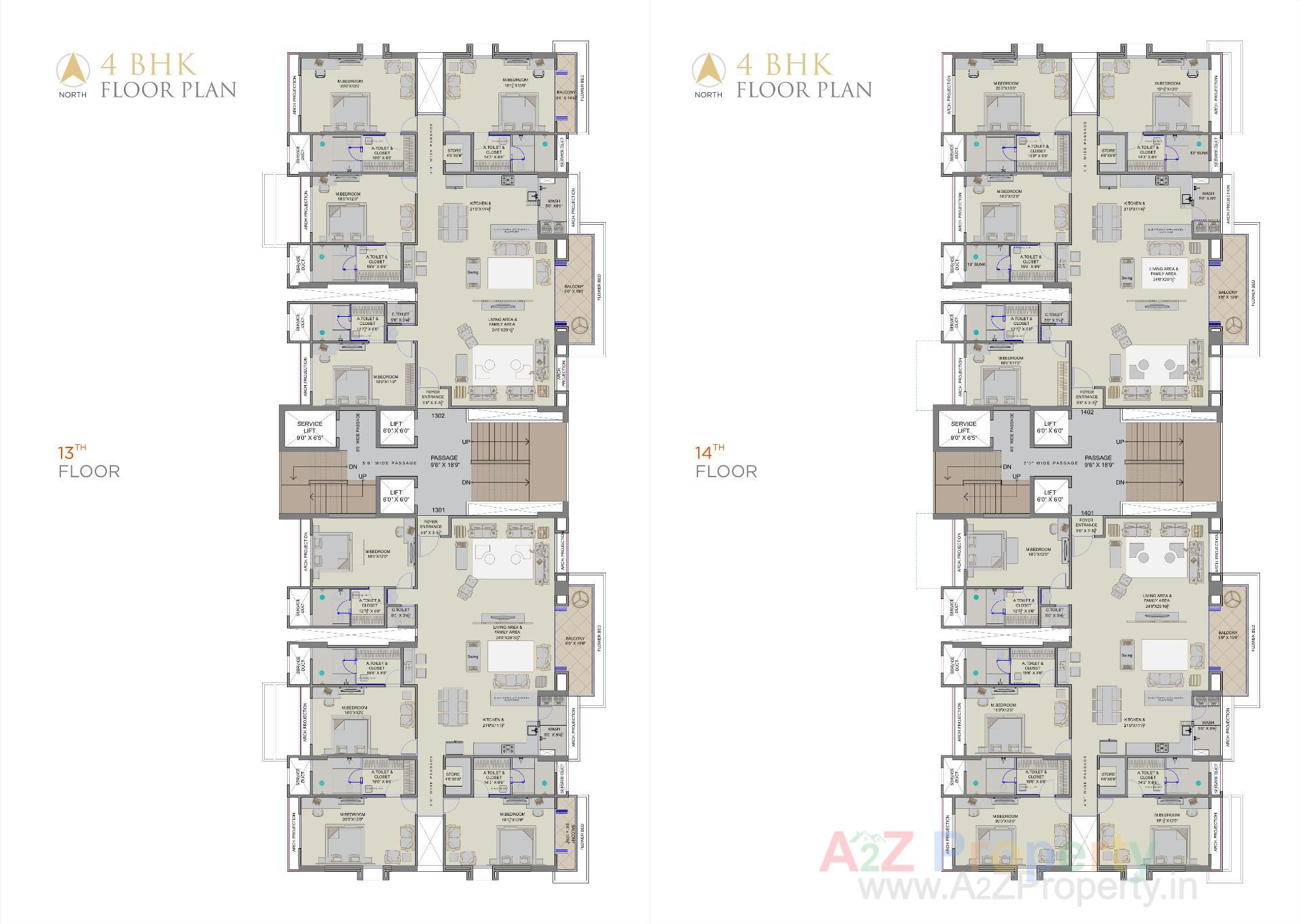 Layout of real estate project Antriksh Luxuria located at Ka, Surat, Gujarat