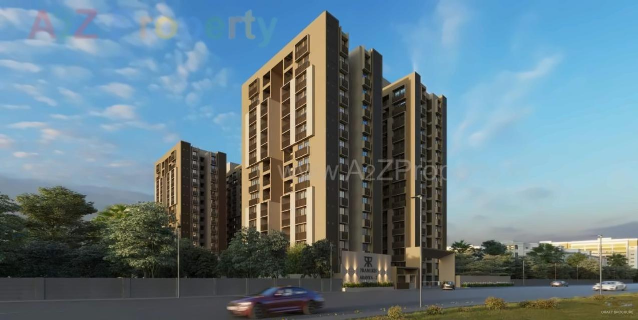 3D Elevation of real estate project Aranya Ii located at Godadra, Surat, Gujarat