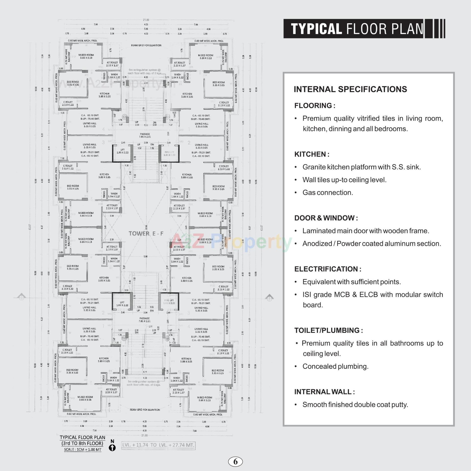  of real estate project Arihant Dream located at Palanpore, Surat, Gujarat