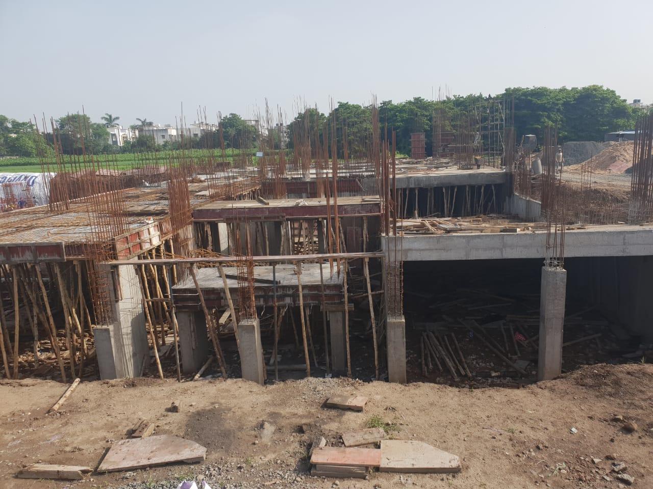 166312_const of real estate project Ashirwad Heights located at Kosad, Surat, Gujarat