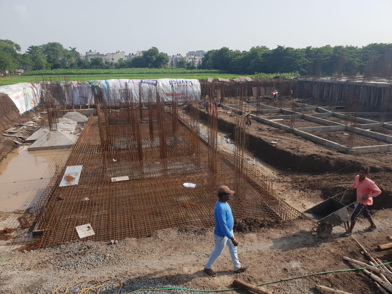 166313_const of real estate project Ashirwad Heights located at Kosad, Surat, Gujarat