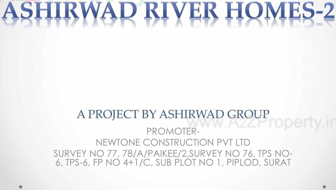  of real estate project Ashirwad River Homes located at Surat, Surat, Gujarat
