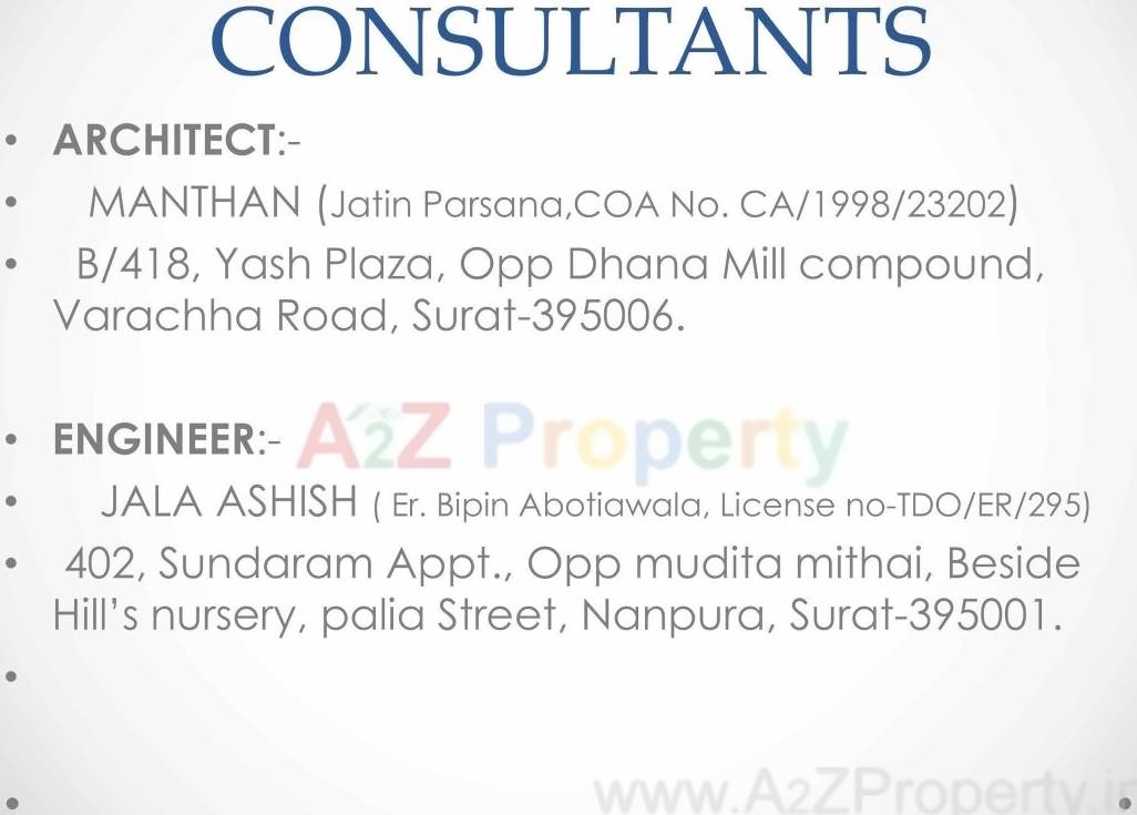  of real estate project Ashirwad River Homes located at Surat, Surat, Gujarat