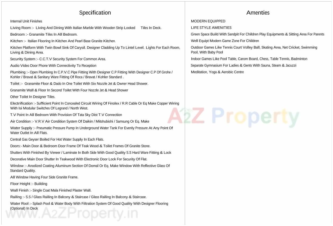  of real estate project Ashirwad River Homes located at Surat, Surat, Gujarat