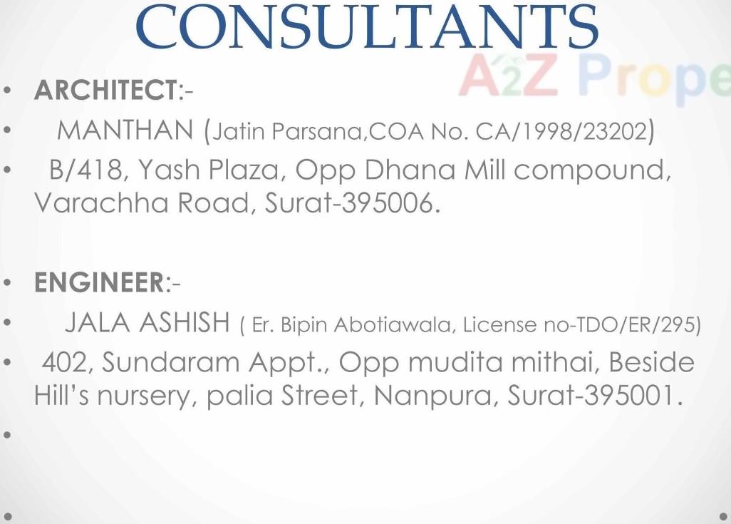  of real estate project Ashirwad River Homes located at Surat, Surat, Gujarat