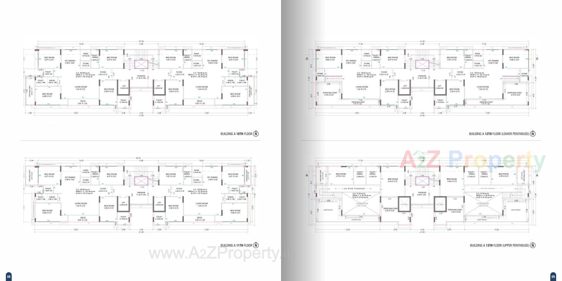 Layout of real estate project Aston Aroma located at Pal, Surat, Gujarat