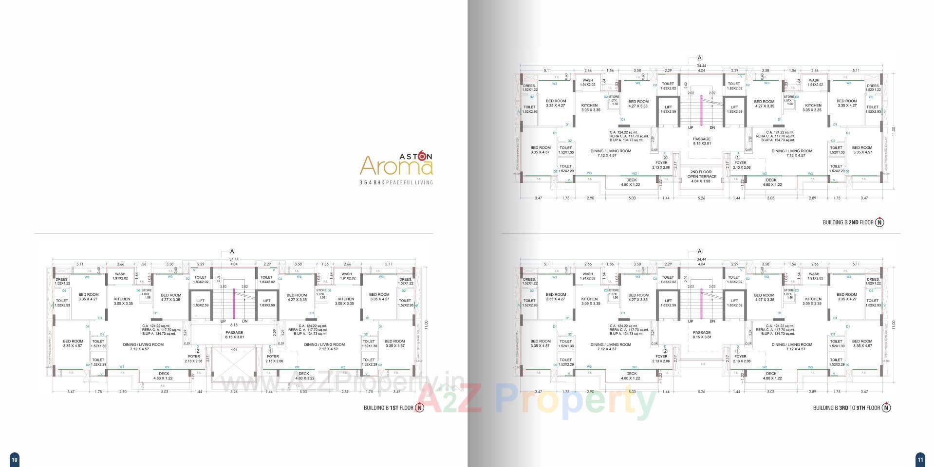 Layout of real estate project Aston Aroma located at Pal, Surat, Gujarat