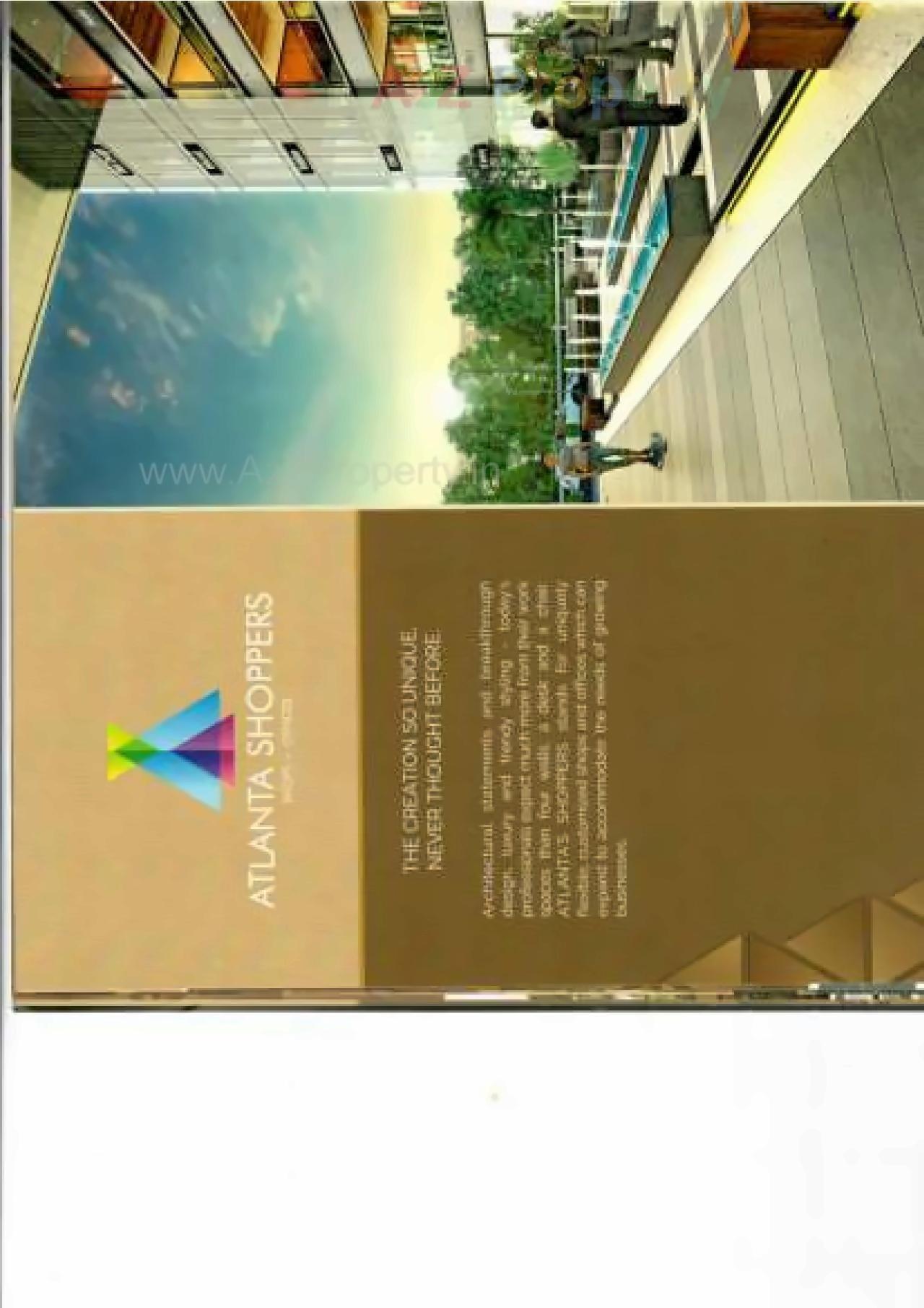  of real estate project Atlanta Shoppers located at Vesu, Surat, Gujarat