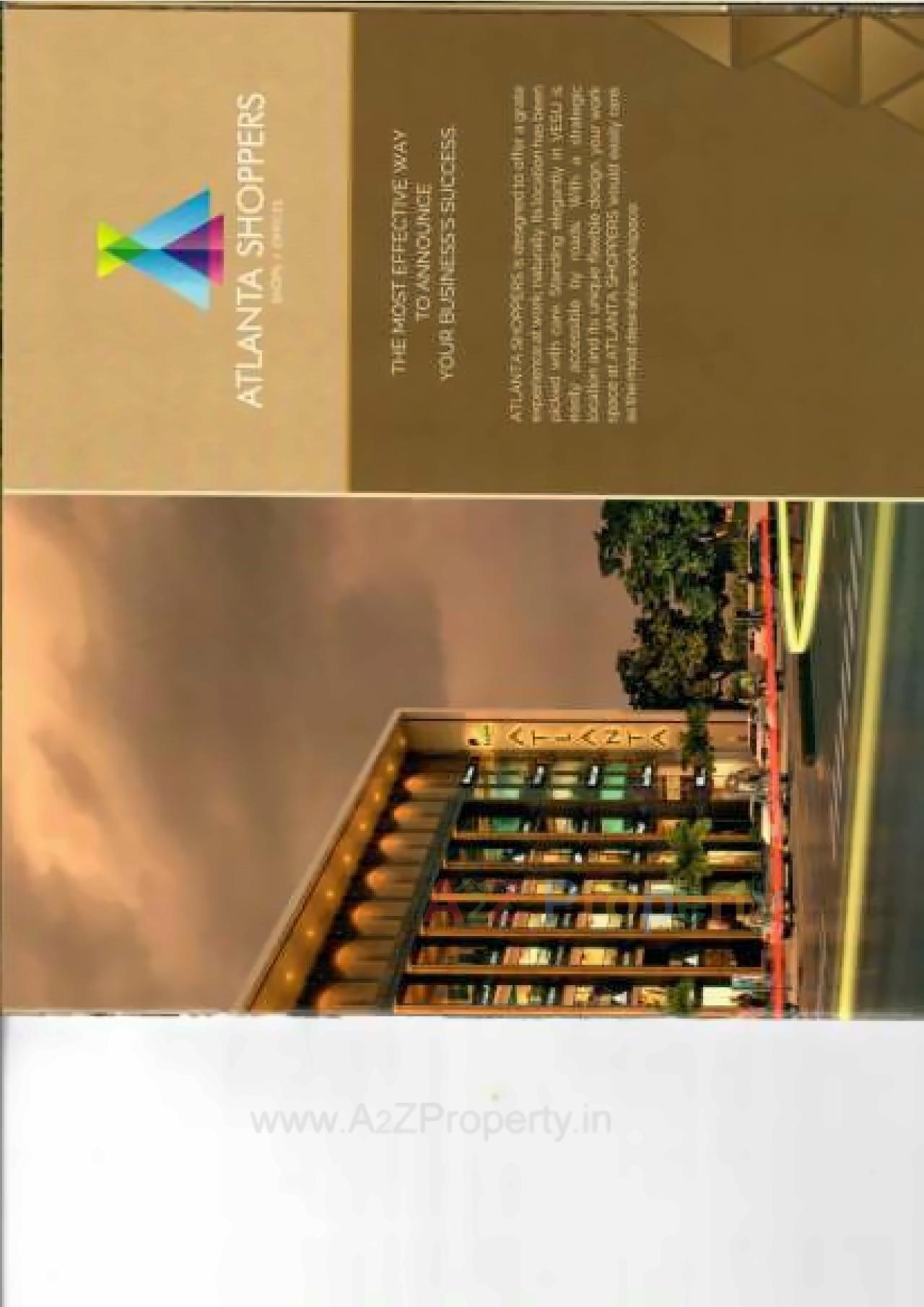  of real estate project Atlanta Shoppers located at Vesu, Surat, Gujarat
