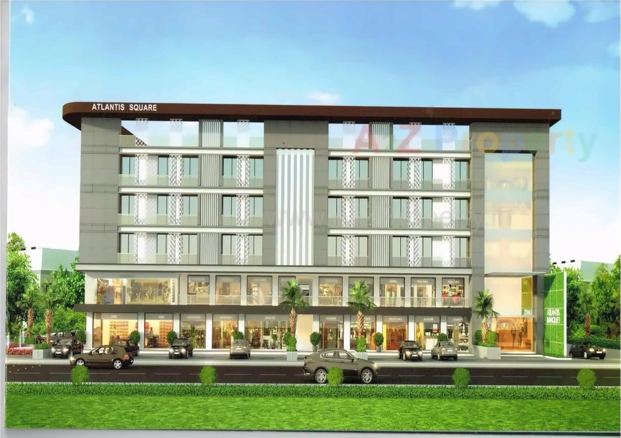 3D Elevation of real estate project Atlantis Square located at Surat, Surat, Gujarat