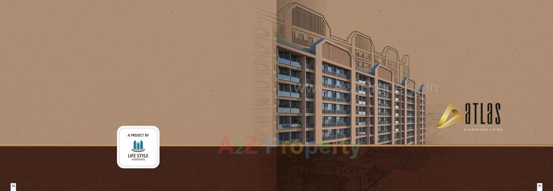  of real estate project Atlas located at Adajan, Surat, Gujarat