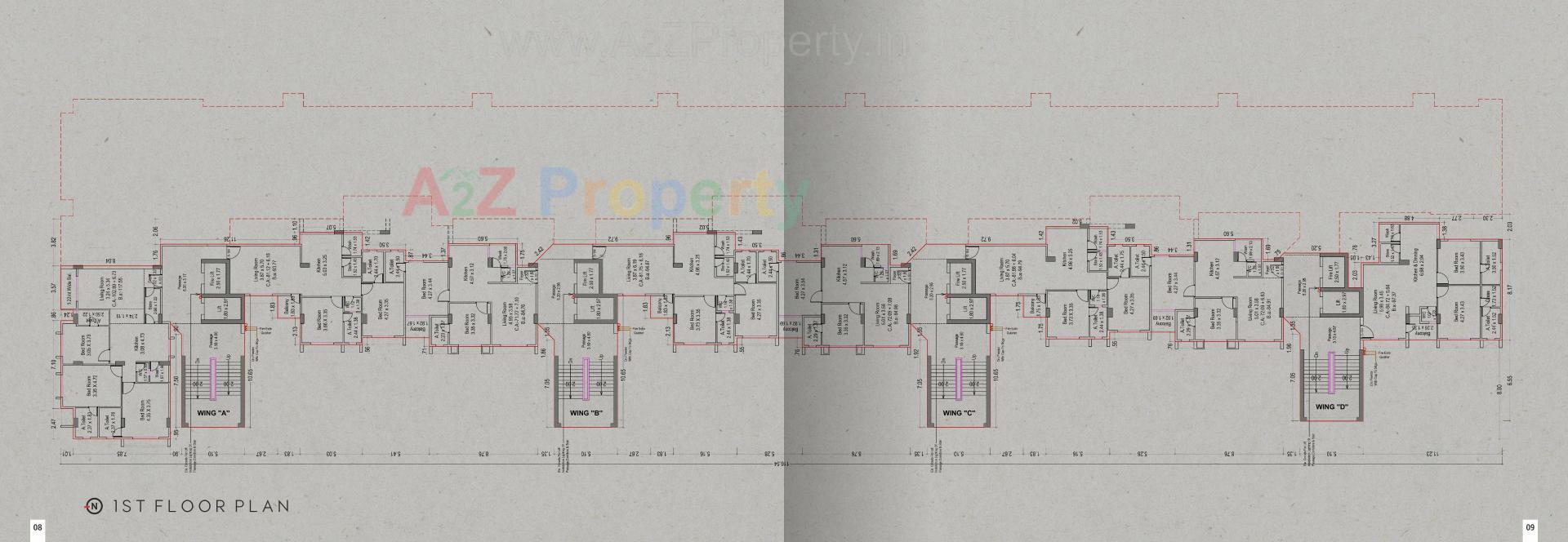  of real estate project Atlas located at Adajan, Surat, Gujarat