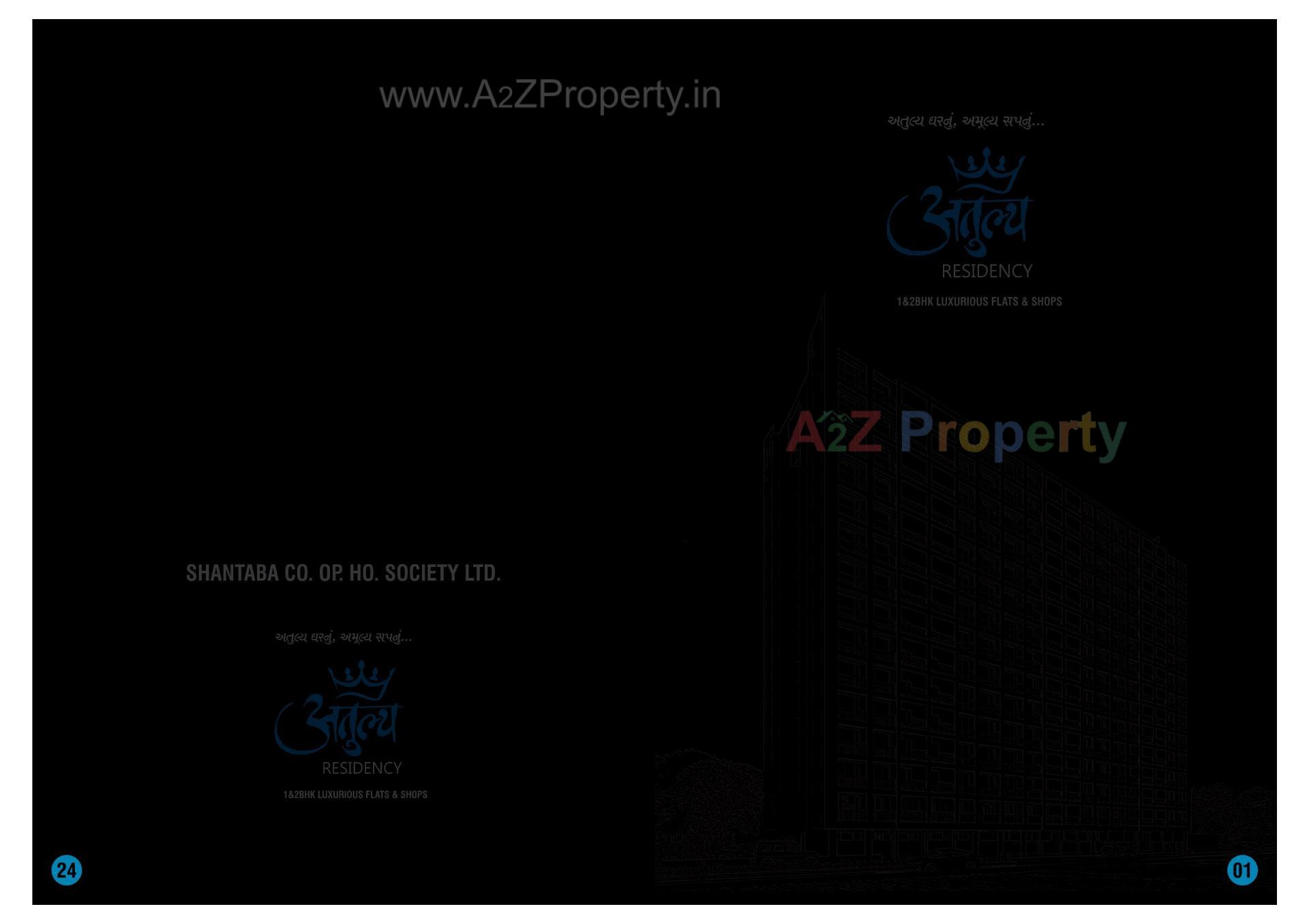  of real estate project Atulya Residency located at Sarthana, Surat, Gujarat