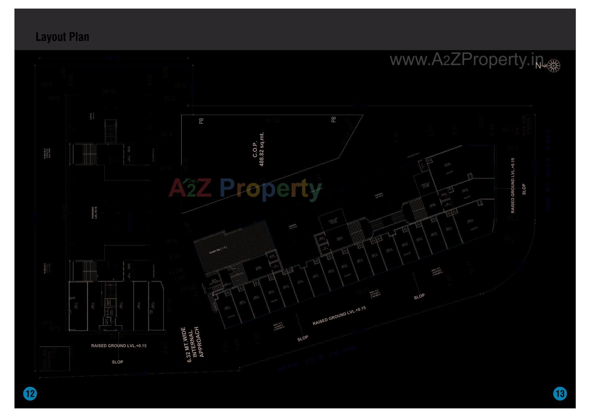  of real estate project Atulya Residency located at Sarthana, Surat, Gujarat