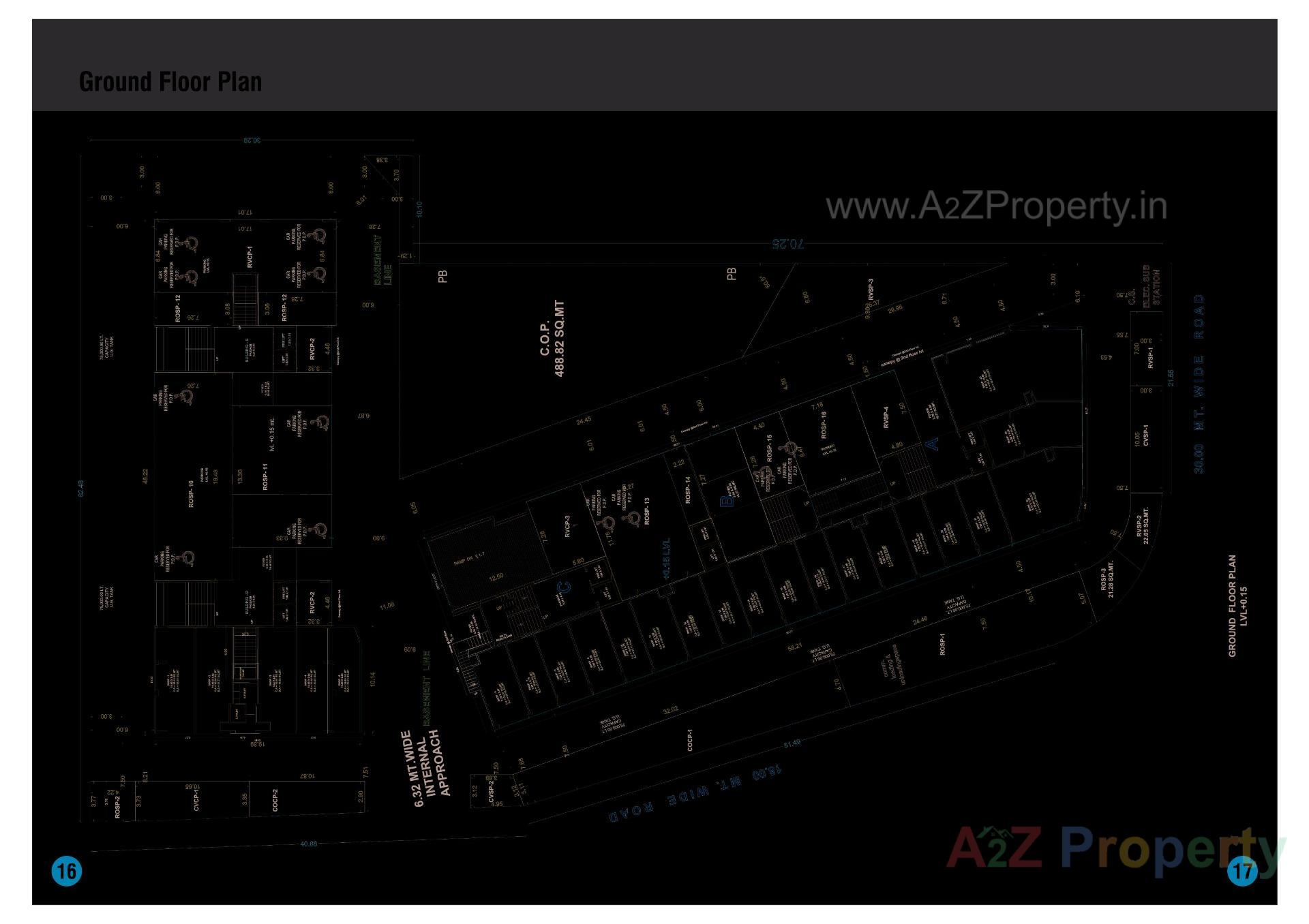  of real estate project Atulya Residency located at Sarthana, Surat, Gujarat
