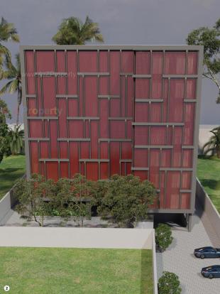 Elevation of real estate project Aushadh The Medicine Hub located at Ta, Surat, Gujarat