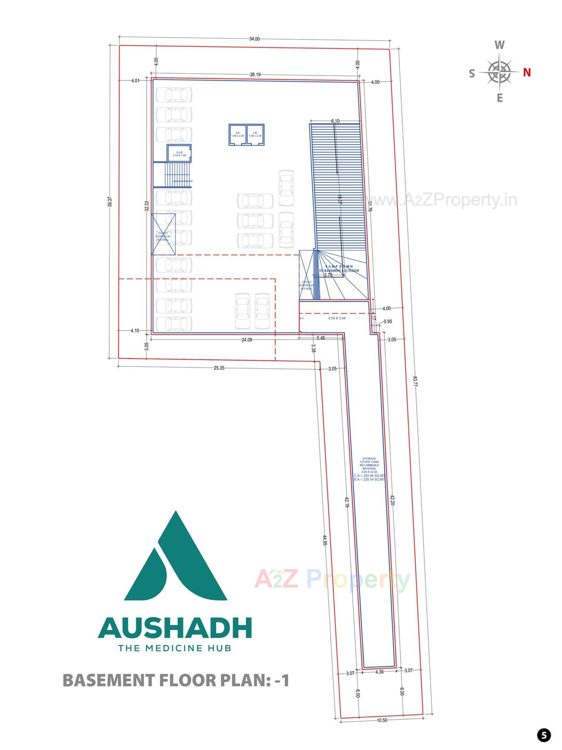  of real estate project Aushadh The Medicine Hub located at Ta, Surat, Gujarat