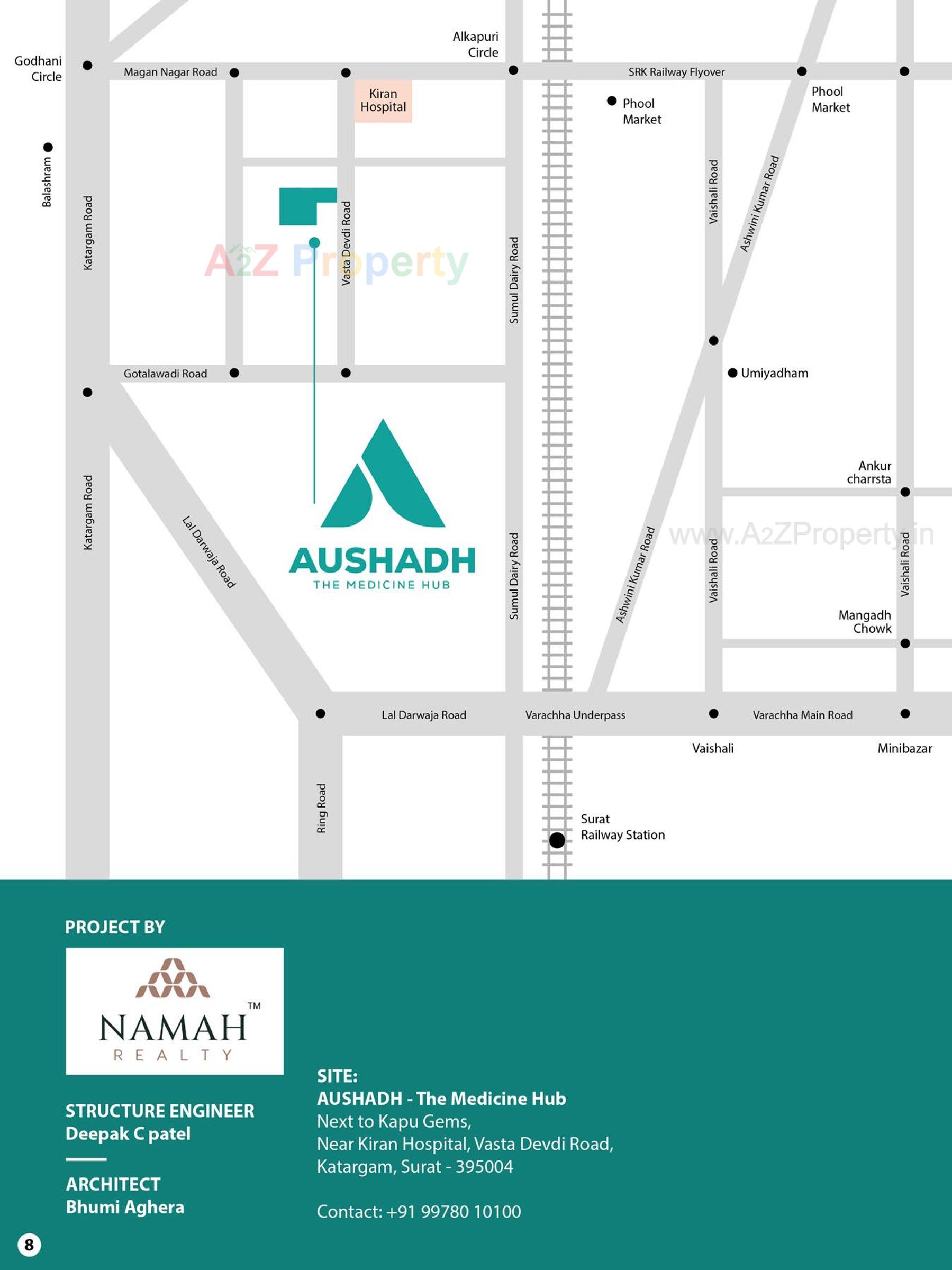  of real estate project Aushadh The Medicine Hub located at Ta, Surat, Gujarat