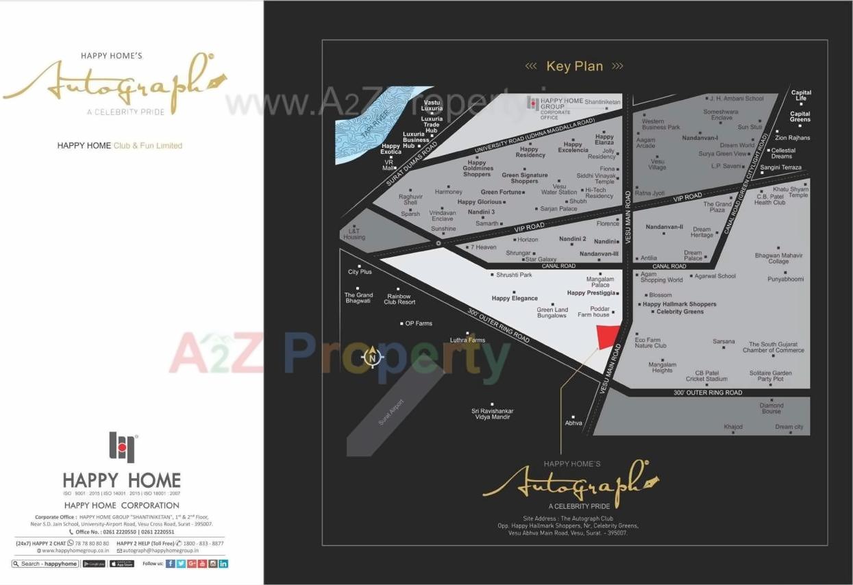  of real estate project Autograph located at Vesu, Surat, Gujarat