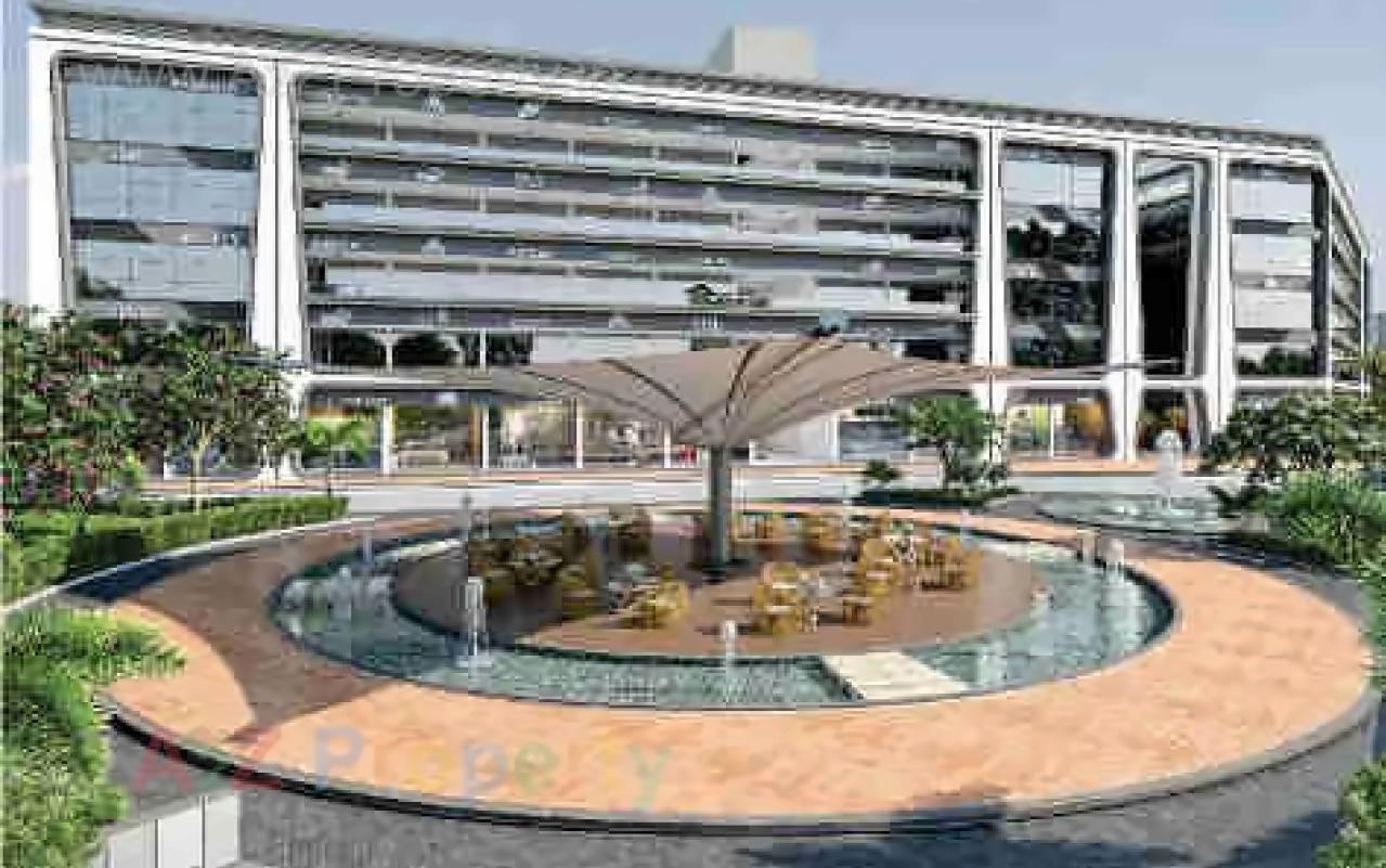 3D Elevation of real estate project Avadh Arena located at Bharthana, Surat, Gujarat