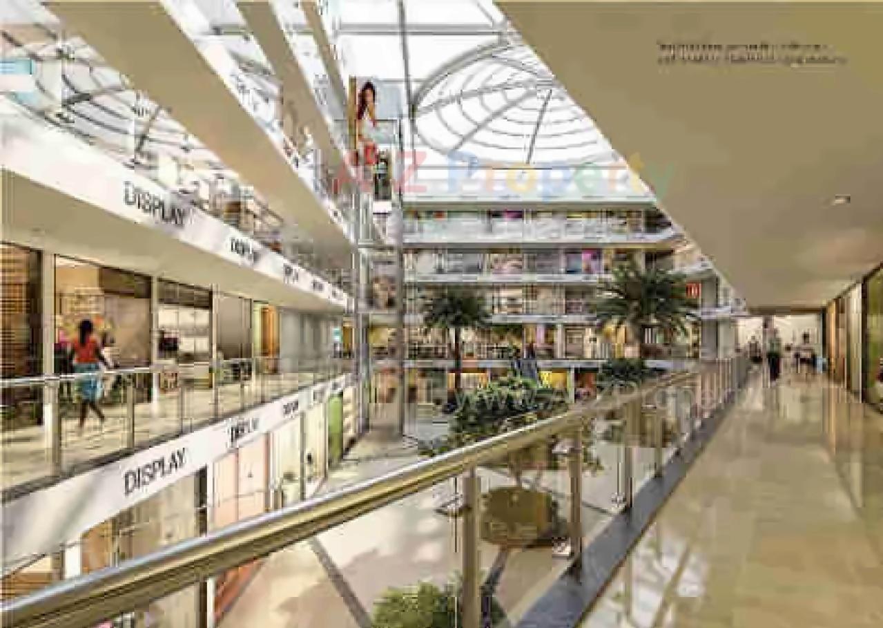 3D Elevation of real estate project Avadh Arena located at Bharthana, Surat, Gujarat