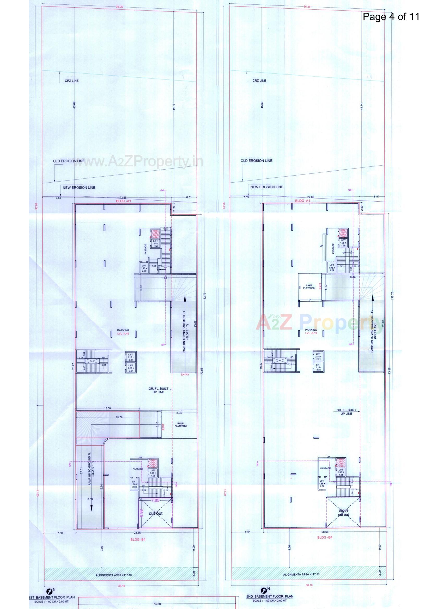 Layout of real estate project Avadh Classima located at Rundh, Surat, Gujarat