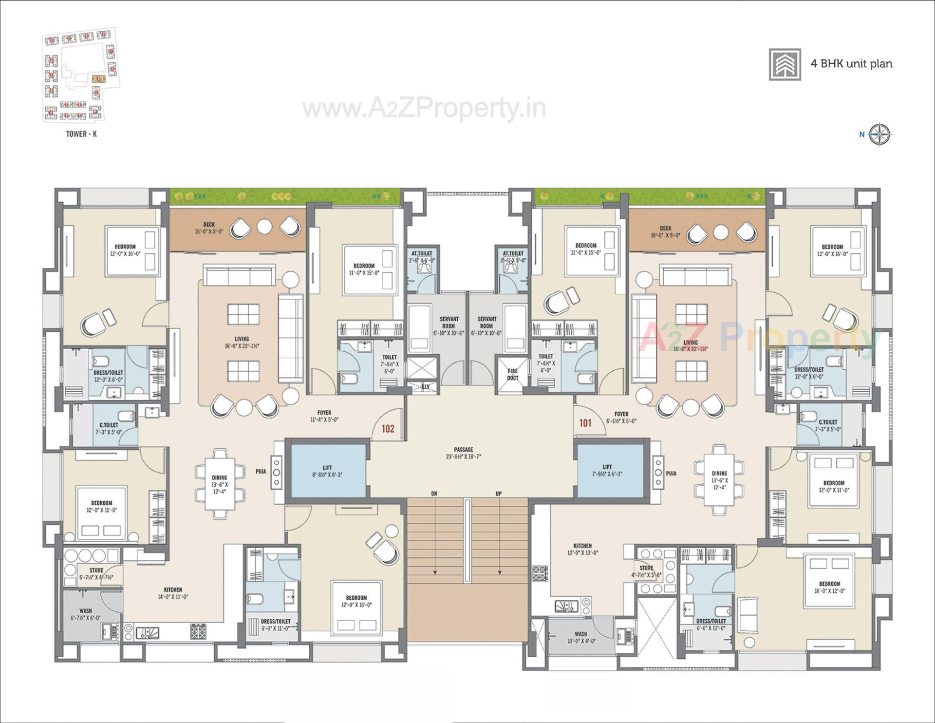 Layout of real estate project Avadh Hebitat located at Dumas, Surat, Gujarat