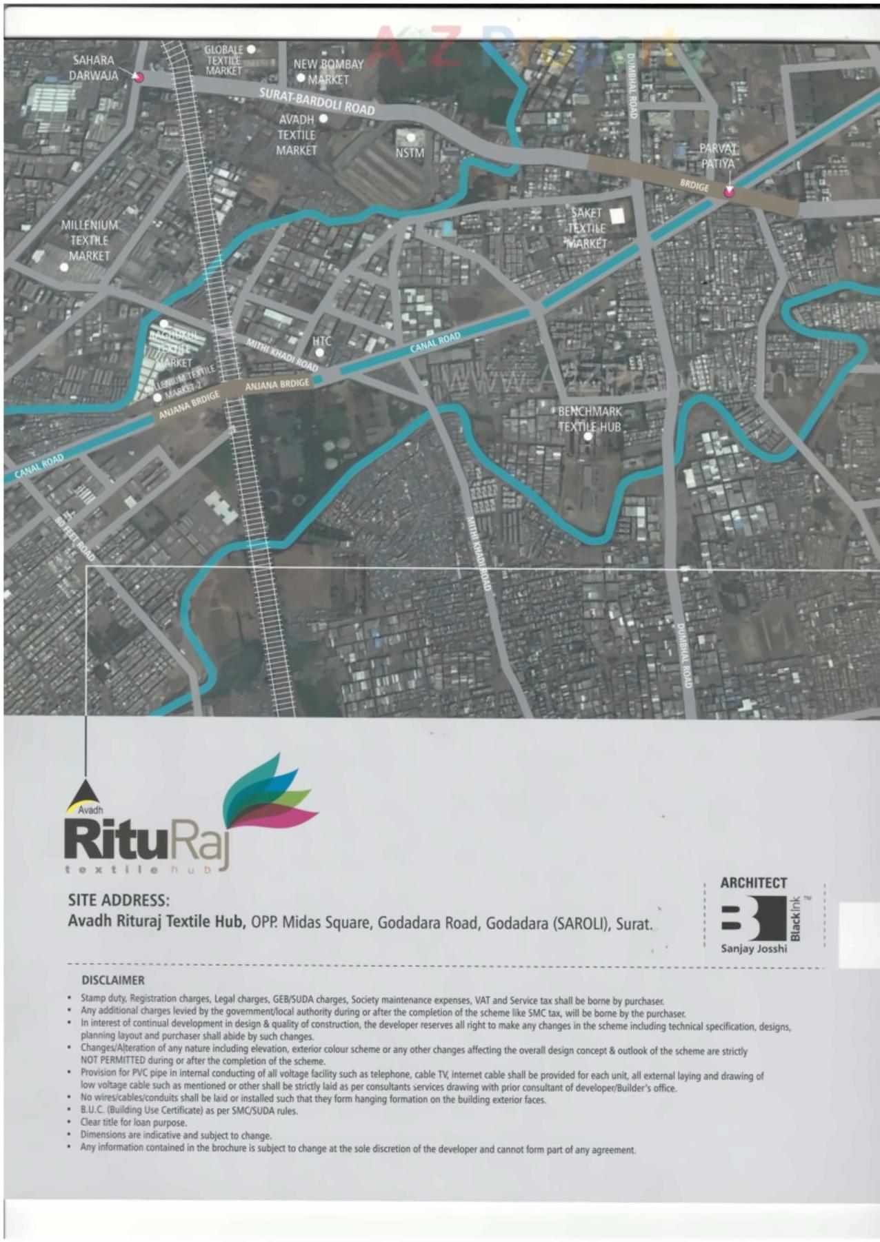  of real estate project Avadh Rituraj Textile Hub located at Parvat, Surat, Gujarat