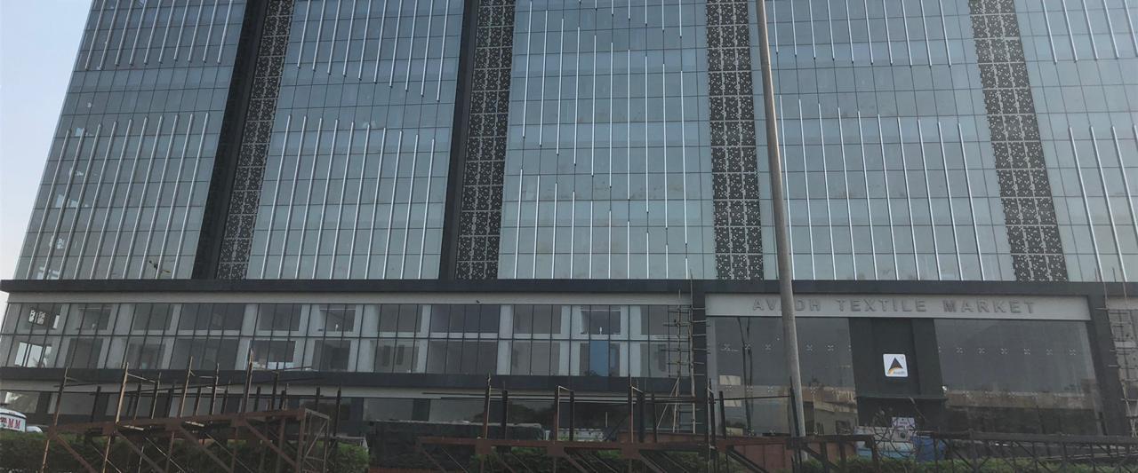 131831_const of real estate project Avadh Textile Market located at Umarwada, Surat, Gujarat