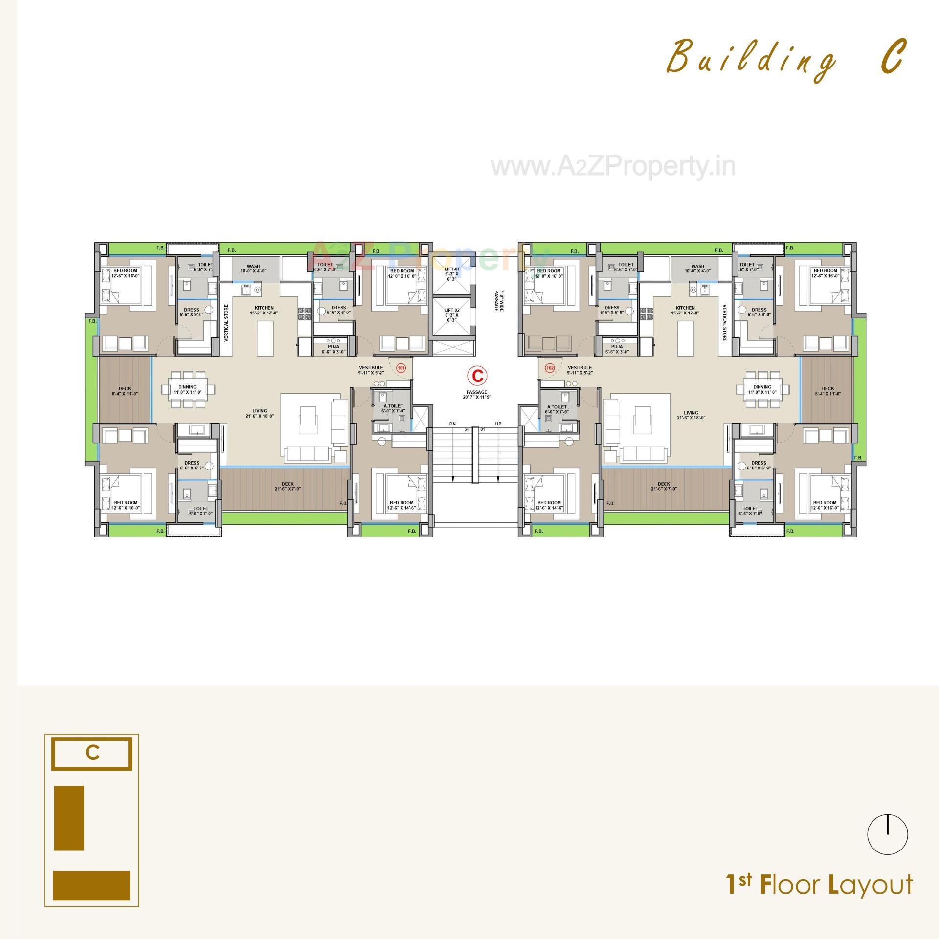 Layout of real estate project Baghban The Life Style located at Pal, Surat, Gujarat