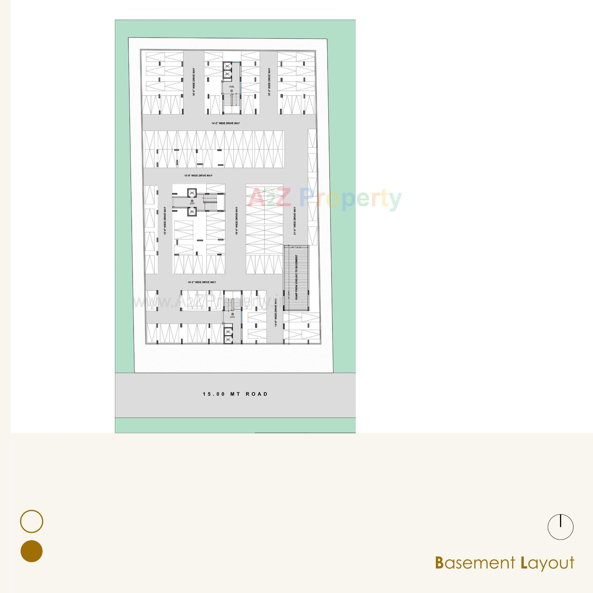 Layout of real estate project Baghban The Life Style located at Pal, Surat, Gujarat