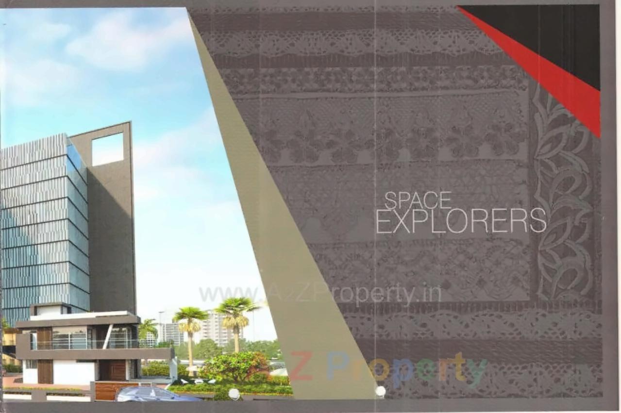 3D Elevation of real estate project Bellagio Lace Textile Market located at Puna, Surat, Gujarat