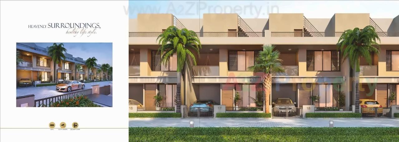 3D Elevation of real estate project Beyond Villa located at Jahangirabad, Surat, Gujarat