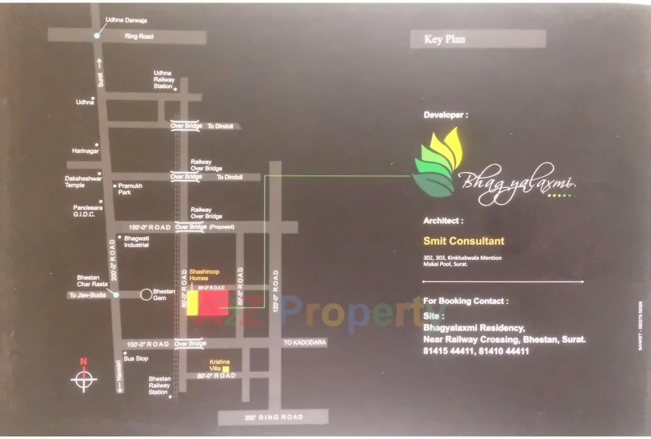  of real estate project Bhagyalaxmi Residency located at Bhesan, Surat, Gujarat