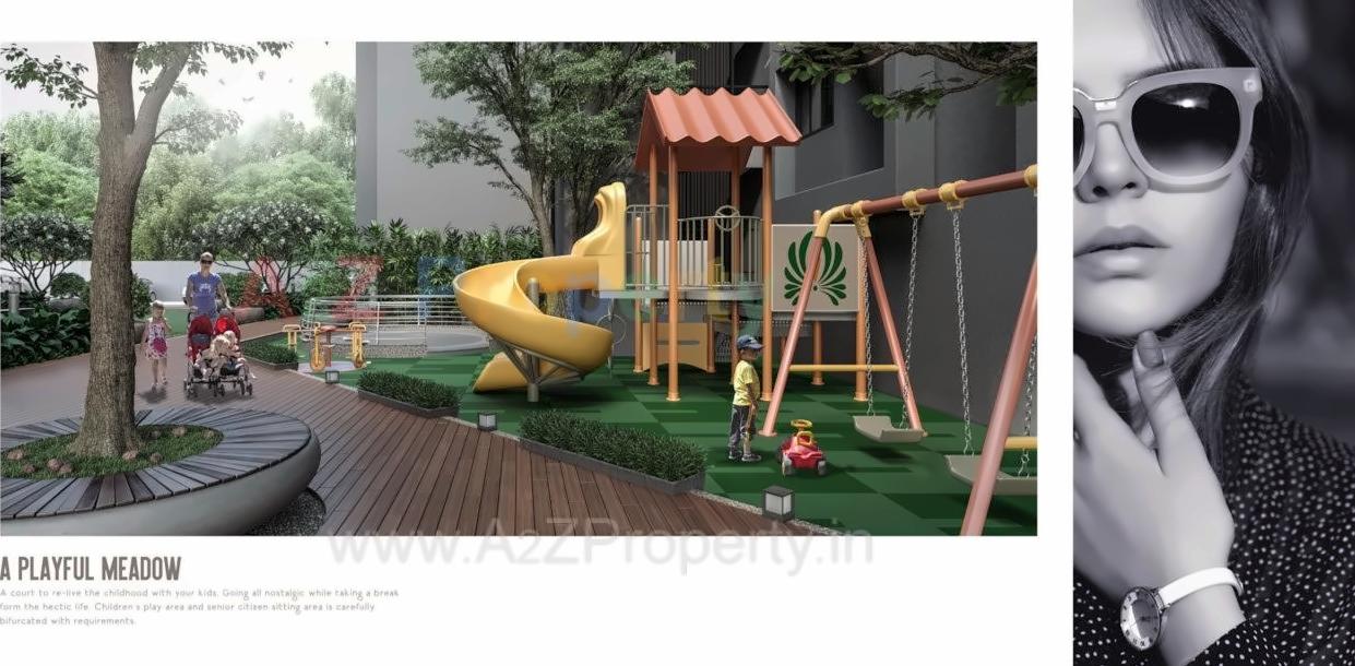 3D Elevation of real estate project Blu Altezza located at Pal, Surat, Gujarat