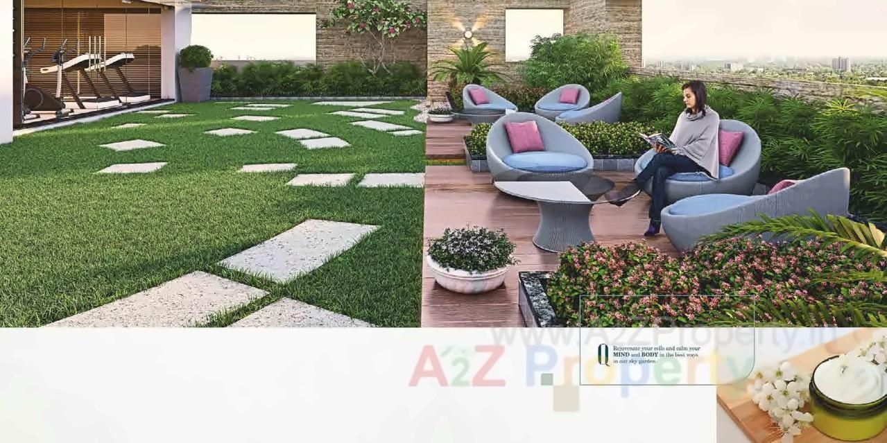 3D Elevation of real estate project Blu Quince located at Pal, Surat, Gujarat