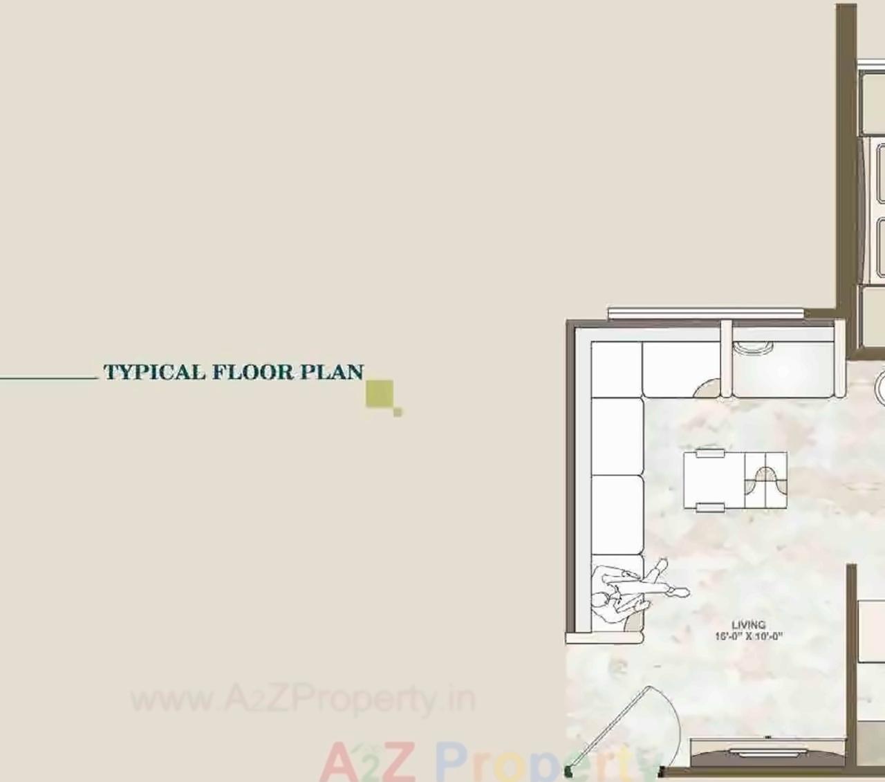 Layout of real estate project Blu Quince located at Pal, Surat, Gujarat