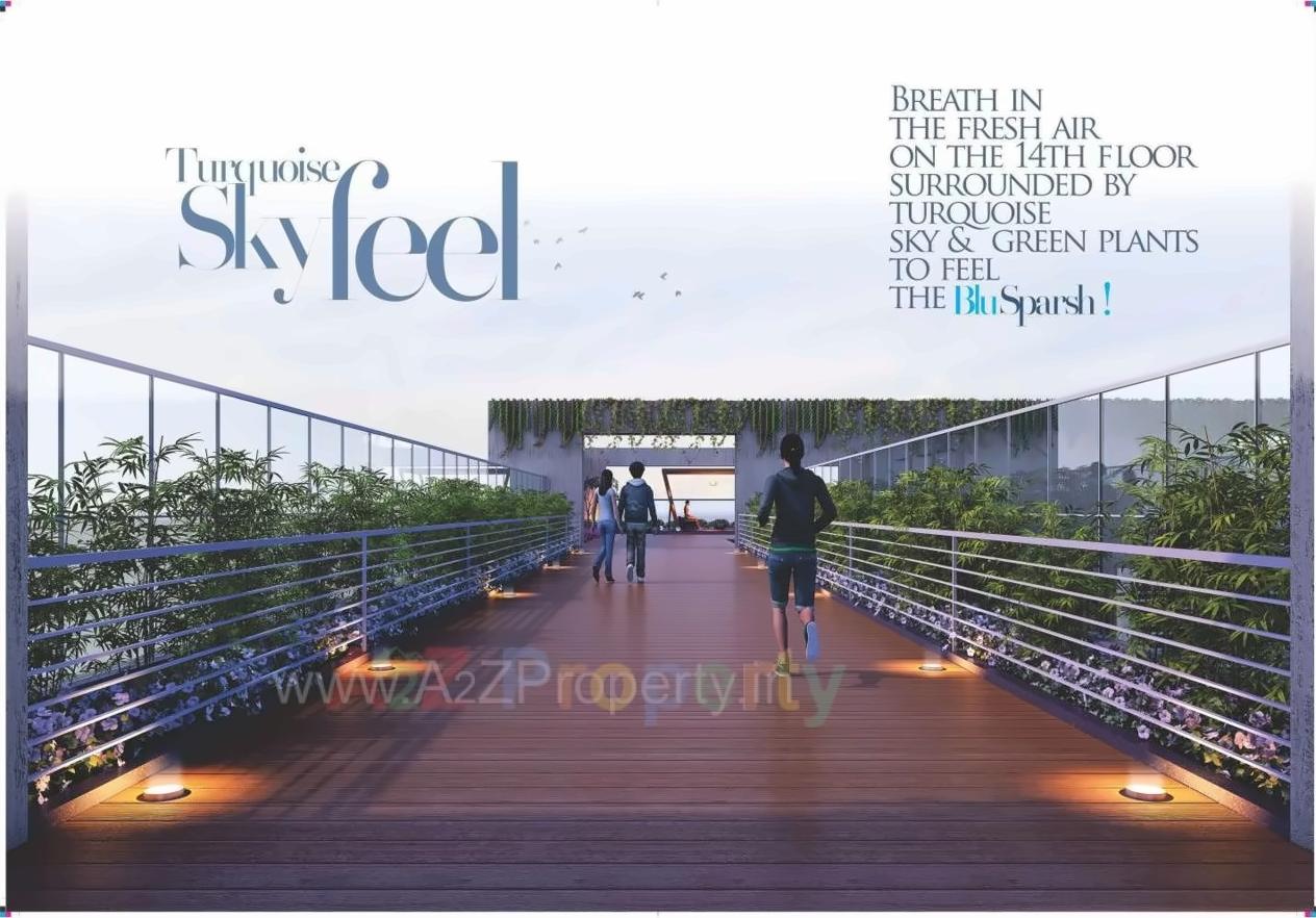 3D Elevation of real estate project Blu Sparsh located at Surat, Surat, Gujarat