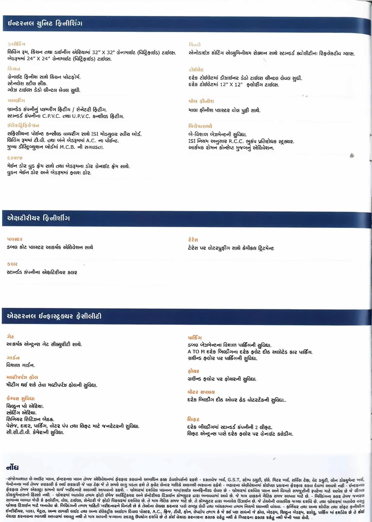  of real estate project Blue City located at Varachha, Surat, Gujarat