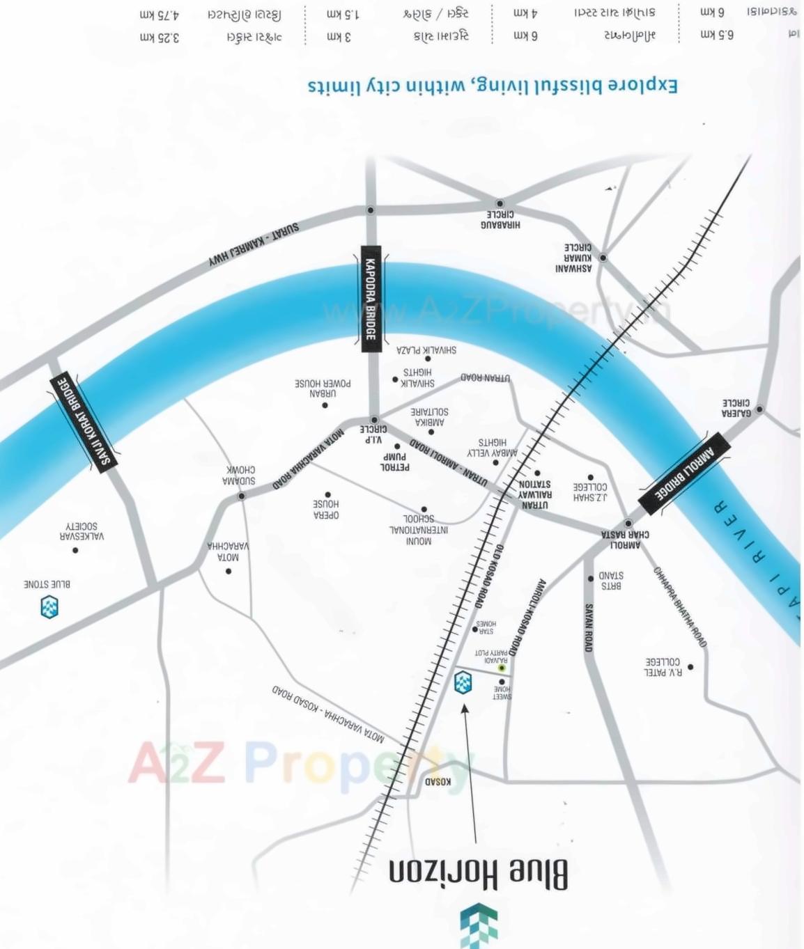  of real estate project Blue Horizon located at Surat, Surat, Gujarat